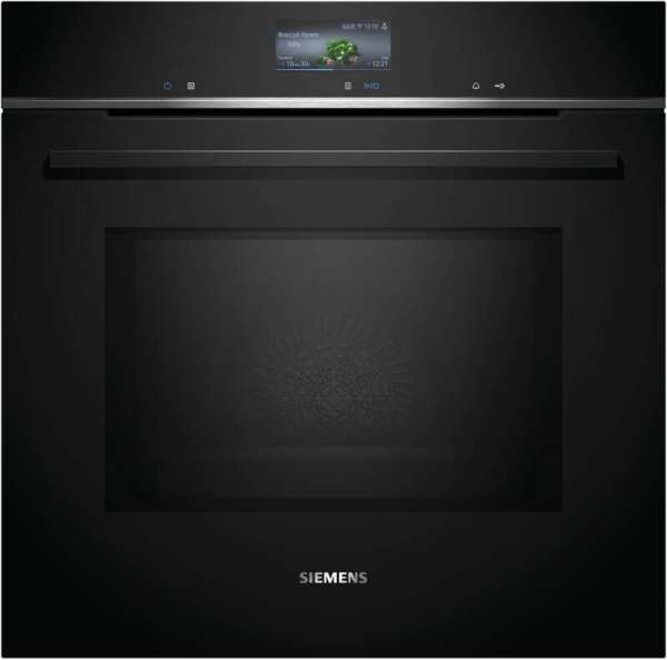 Siemens HM776GKB1F mit Mikrowellenfunktion 60 X 60 cm schwarz/edelstahl
